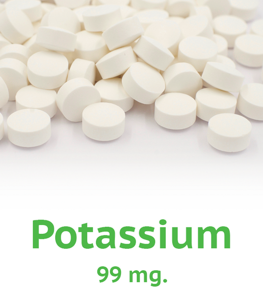 Potassium 99 mg - 250 Count