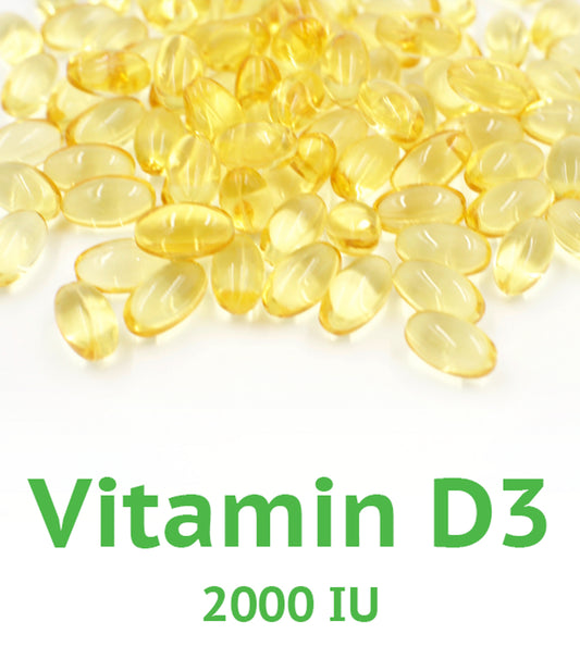 Vitamin D3 50 mcg (2000 IU) - 250 Count