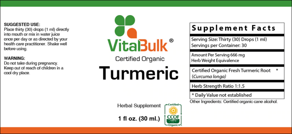 Turmeric - 1 Oz. Bottle